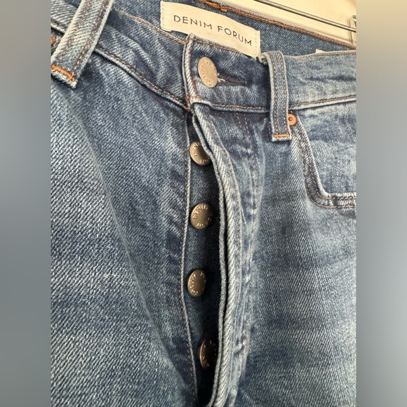 Aritzia Denim Forum the Arlo Hi-Rise Straight Jean - Picture 9 of 10
